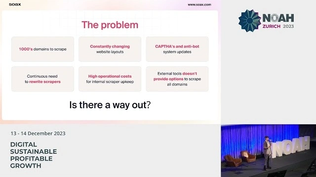 Conference Talk: AI web scraping - Data Collection reimagined with soax.com